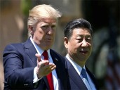 Trump calls for restraint in trade war with China, offers rare praise for Xi