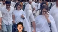 Dipika Kakar breaks down at Pankaj Dheer’s funeral as Shoaib Ibrahim consoles her