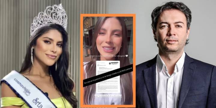 Daniel Quintero denunció a la exseñorita Antioquia por incitación a la violencia política y esta no dudó en responder: “No le tengo miedo a lacras”