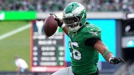 Eagles' Saquon Barkley 'finally' breaks out with 150