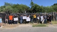 Vecinos de la colonia Sacramento protestan contra construcción en área verde de Hermosillo