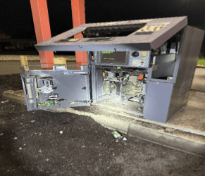 Manchester police investigate ATM burglary