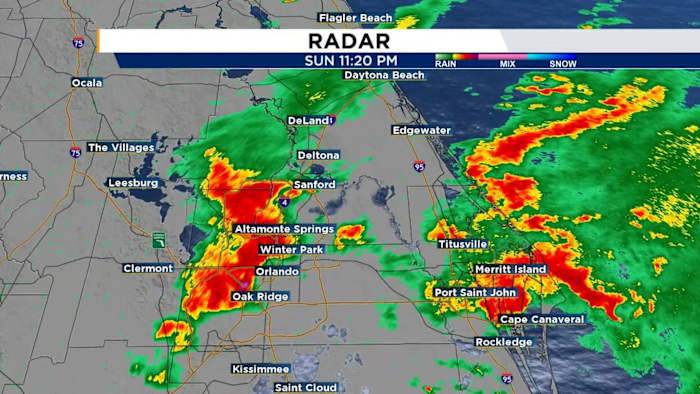 Here’s why the rain was so heavy in Central Florida Sunday