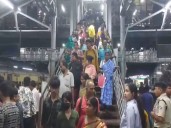 8 injured as woman falls on footoverbridge stairs at Bardhaman