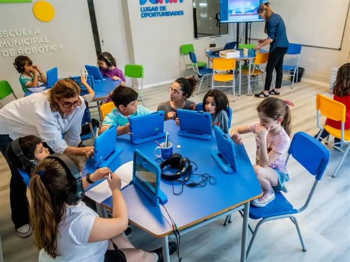 Alumnos de la Escuela de Robótica participaron de las Olimpíadas Matific 2025