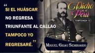 Vida de Miguel Grau disponible en podcast 'Dicho en el Perú'