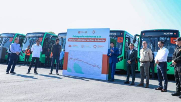 Ponen en marca 20 nuevas unidades de la ruta 214, ¿En dónde darán servicio?