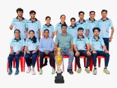 Sahyadri team champions in VTU state-level cross country championship at Chitradurga