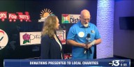 Donations presented to local charities