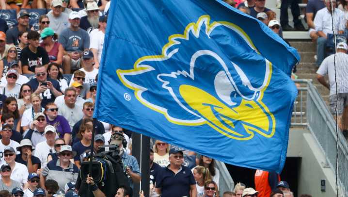 Delaware Blue Hens visit Liberty Flames in Conference USA football