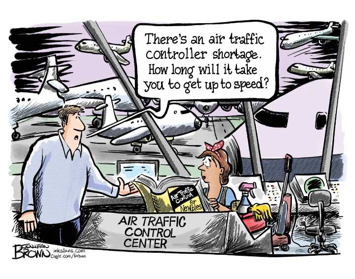 Editorial cartoon for Wednesday, Oct. 15, 2025