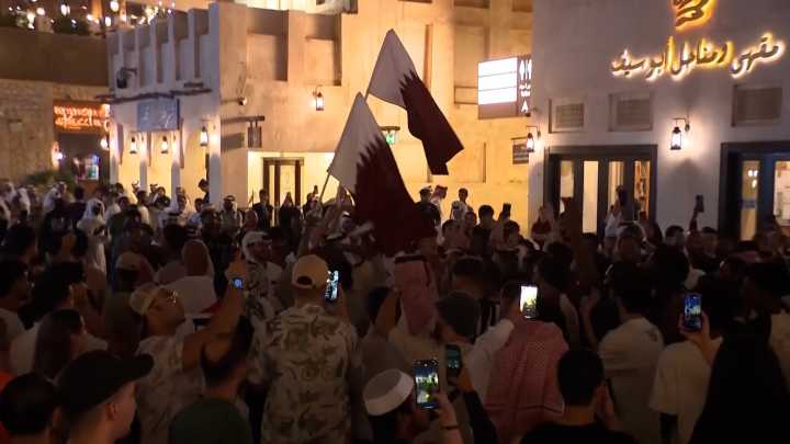 Video: Fans celebrate as Qatar qualifies for World Cup