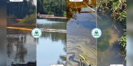 EPA shares new video, photos of Tangipahoa River cleanup after Smitty’s Supply Fire
