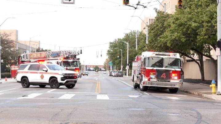 Smoke from manhole cover prompts Hazmat, AES response