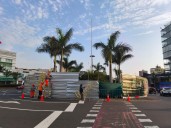 Cercan emblemática pileta del ovalo Miraflores para iniciar con su remodelación