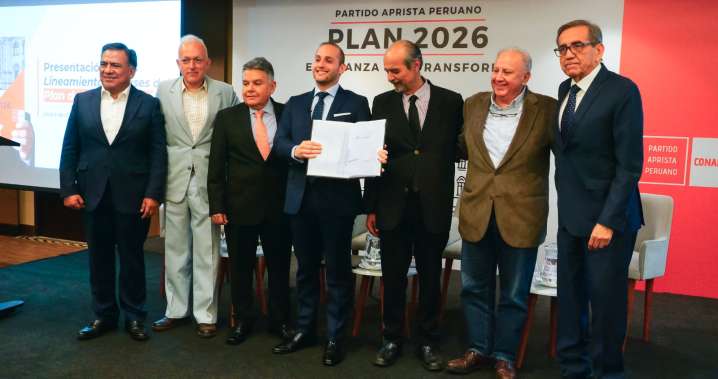 El Partido Aprista presenta su hoja de ruta para el próximo gobierno