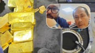 Capturaron a hombres con 28 lingotes de oro avaluados en más de 15 mil millones