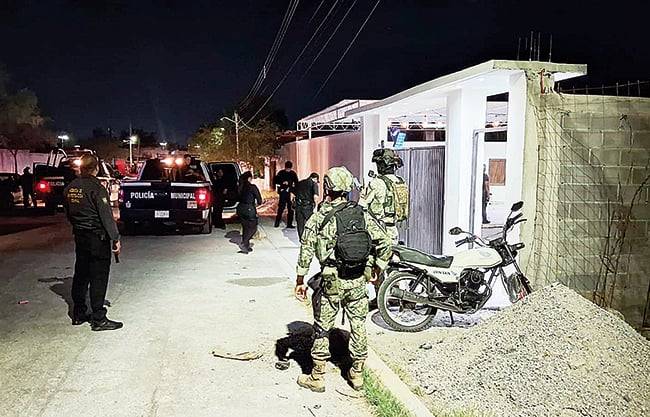 Revienta Ejército fiesta de Halloween en Monclova