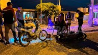 Choque entre dos motocicletas en el barrio Mama Antula de La Banda dejó heridos…