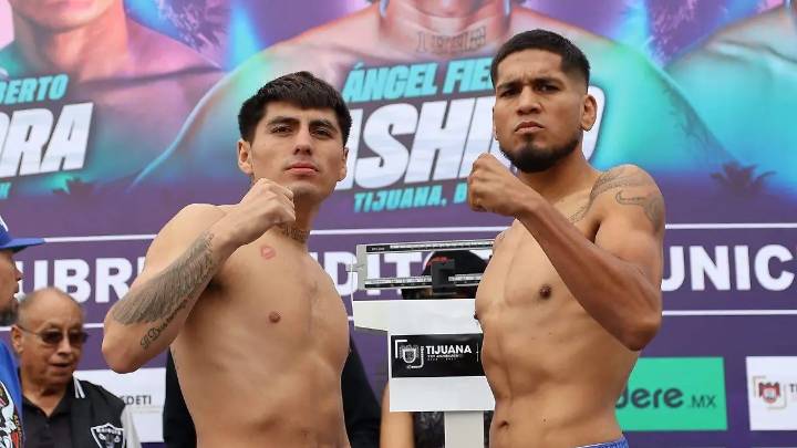 Ángel “Tashiro” Fierro y Abraham Cordero superan la báscula en Tijuana