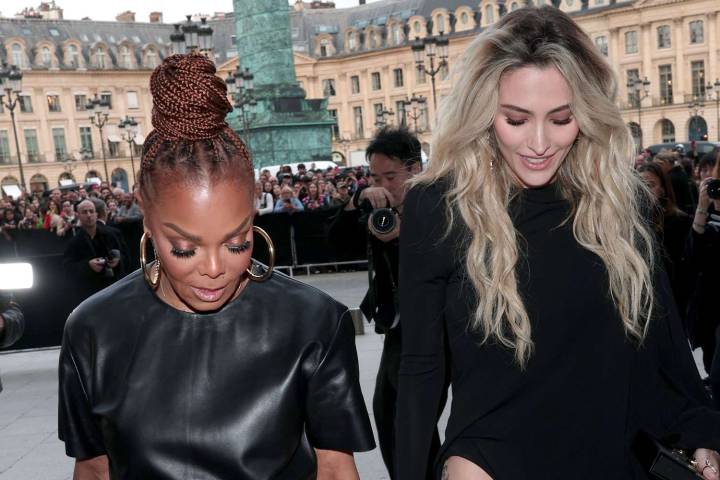 Janet Jackson Makes Rare Appearance at Paris Fashion Week Alongside Niece Paris