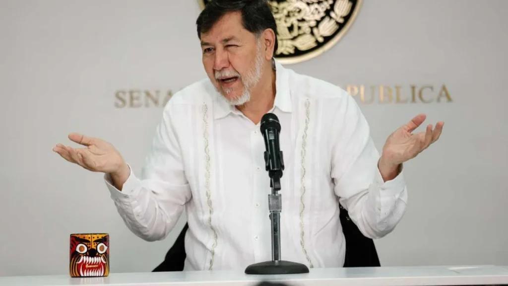 Senado aprueba licencia a Noroña para su “viaje solidario” a Palestina