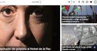 “De golpista a Nobel de la Paz”: así reaccionaron los medios venezolanos al anuncio sobre María Corina Machado
