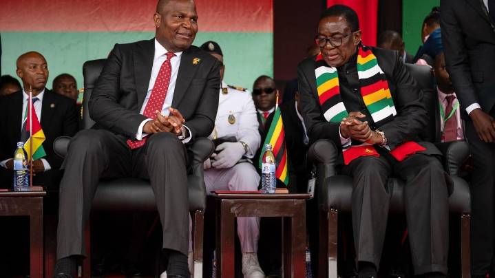Zimbabwe's ruling party moves to extend President Mnangagwa's term until 2030