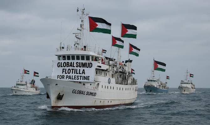 Sudáfrica exige liberación de detenidos en la Flotilla Global Sumud