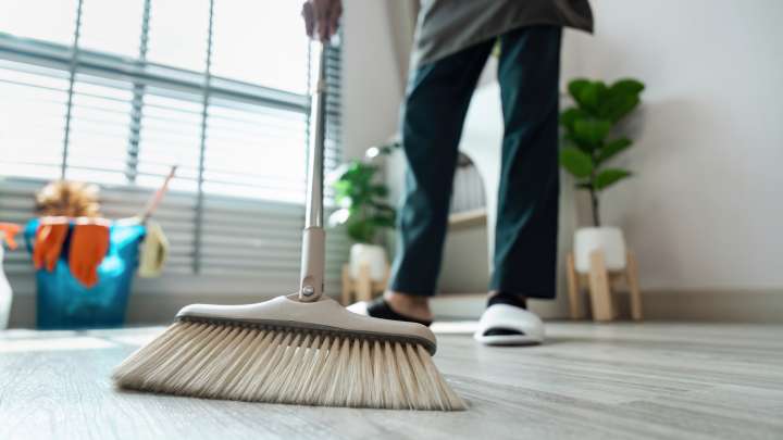 Exactly How Often You Should Be Sweeping Every Room In Your Home