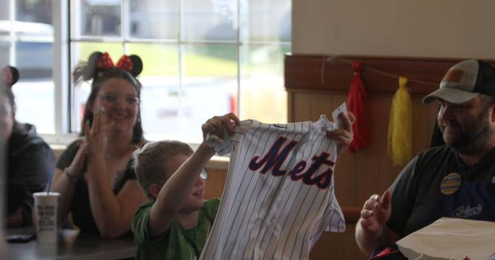 A wish coming true: scavenger hunt leads to 9-year