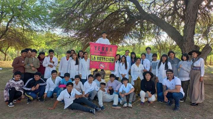 Estudiantes de Herrera lanzaron su propia yerba mate en homenaje a los 125 años del pueblo