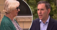 'Scared' Queenslander interrupts Jim Chalmers press conference with plea for help over 'horrific' incident
