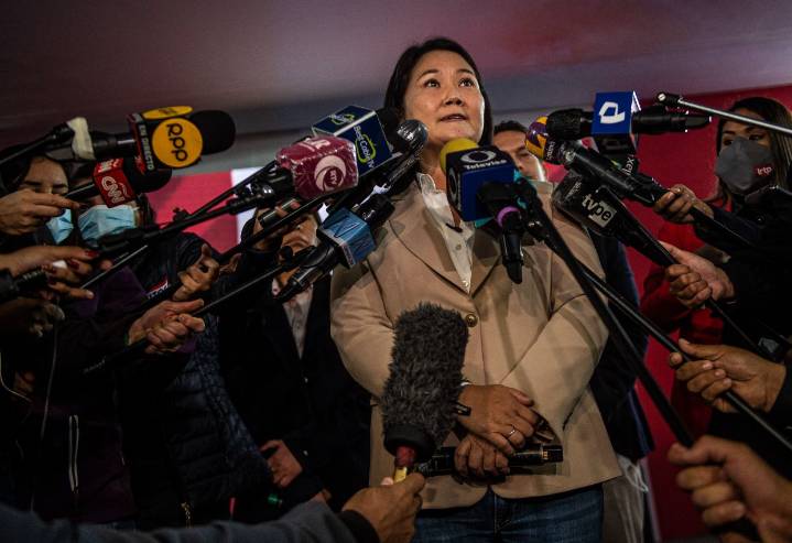 Keiko Fujimori anuncia su cuarta candidatura presidencial en Perú de cara a 2026