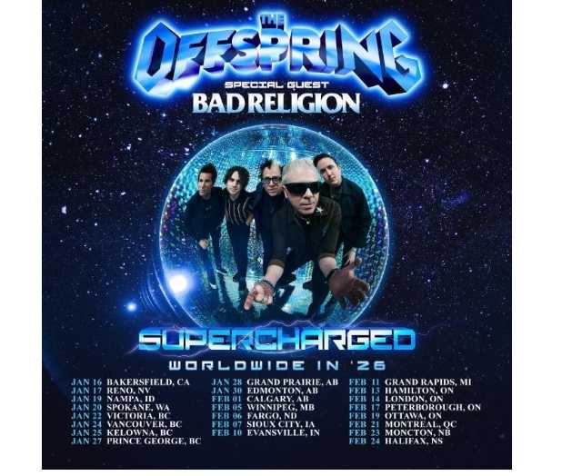 Concert Series: Get "pretty fly" with The Offspring at Fargodome in 2026