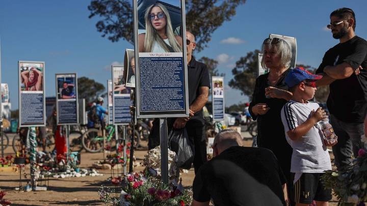 Homenaje a las víctimas del festival Nova asesinadas por Hamás hace dos años