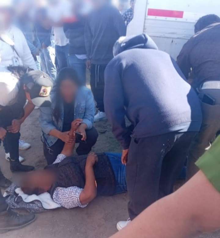 CARRERA DE CABALLOS TERMINÓ CON DOS PERSONAS LESIONADAS EN SAN FELIPE DEL PROGRESO