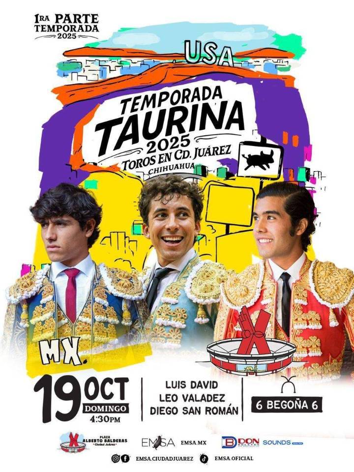 Se mantiene la corrida de toros este domingo
