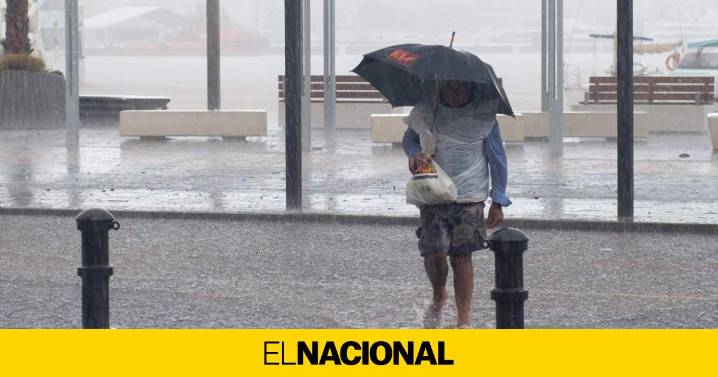 VÍDEO | Las lluvias torrenciales inundan Eivissa y causan estragos en las Pitiüses