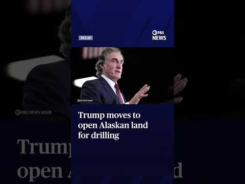 Trump moves to open Alaskan land for drilling