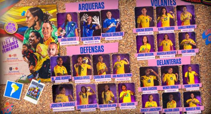 Conmebol Liga de Naciones: Marsiglia convoca toda la pesada de Colombia