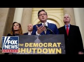 WATCH LIVE: Speaker Johnson holds a presser on day 16 of Democrat shutdown