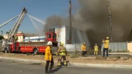 Fire reported inside commercial building in Inglewood