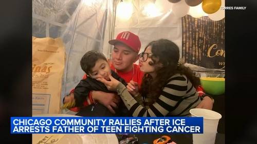 Chicago community rallies after ICE arrests Ruben Torres Maldonado in Niles, Illinois, father of teen fighting cancer