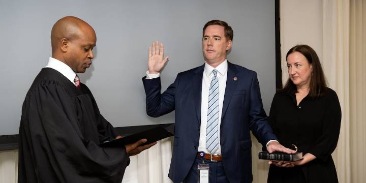 Daniel Johnson sworn in as new state transportation secretary
