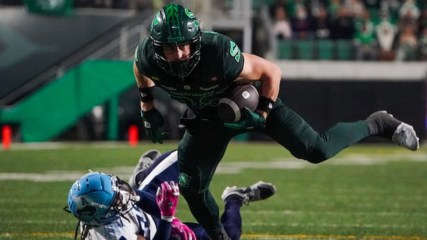 Saskatchewan secures top spot in CFL's West Division with 27