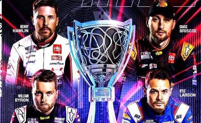 Los 4 pilotos que pelean por el campeonato NASCAR: experiencia y oportunidad