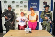 Cayó alias “La Mona”, que sería miembro del Clan del Golfo y la encargada de guardar las armas de la banda criminal