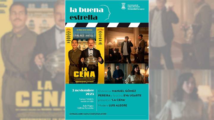 Eva Ugarte y Manuel Gómez Pereira presentan "La cena" en "La buena estrella"