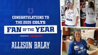 Allison Balay of Indianapolis Named 2025 Colts 'Fan of the Year'